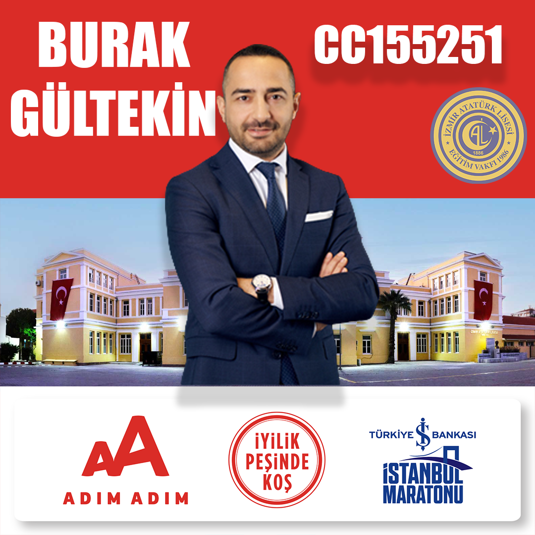 Burak Gültekin — İZALEV maraton kampanyası CC155251