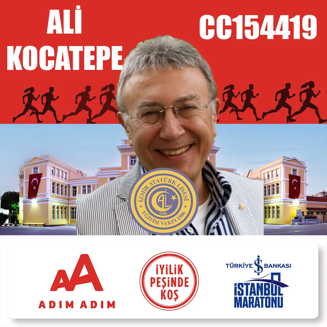 Ali Kocatepe — İZALEV maraton kampanyası CC154419