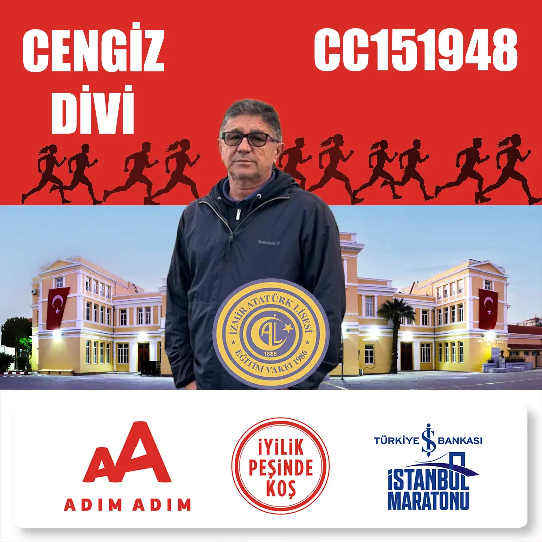 Cengiz Divi — İZALEV maraton kampanyası CC151948