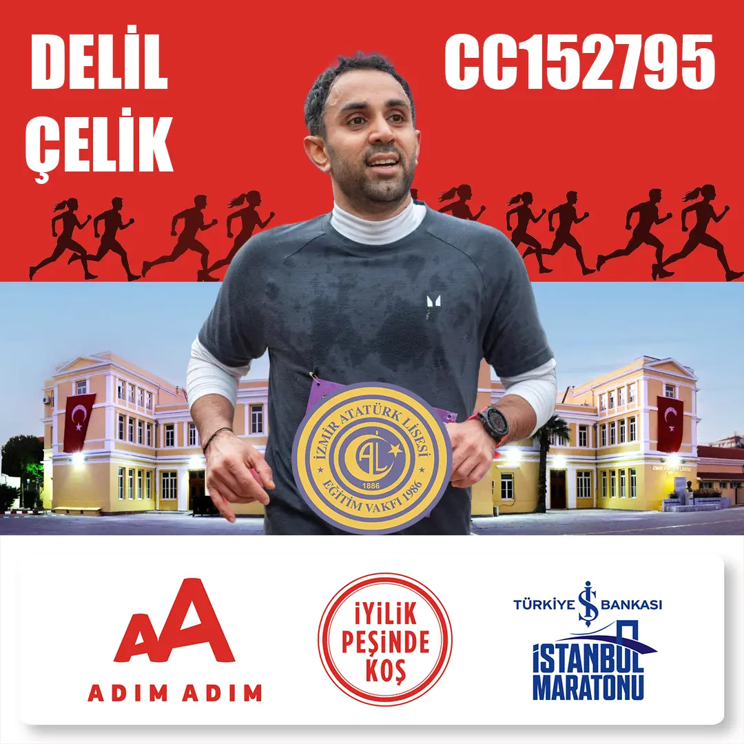 Delil Çelik — İZALEV maraton kampanyası CC152795