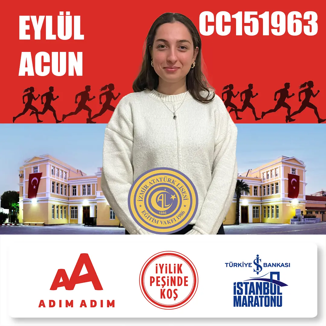 Eylül Acun — İZALEV maraton kampanyası CC151963