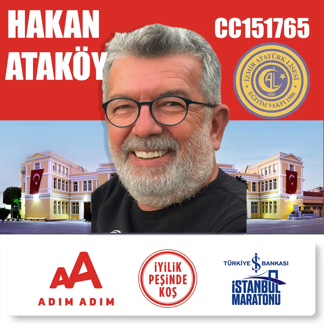 Hakan Ataköy — İZALEV maraton kampanyası CC151765