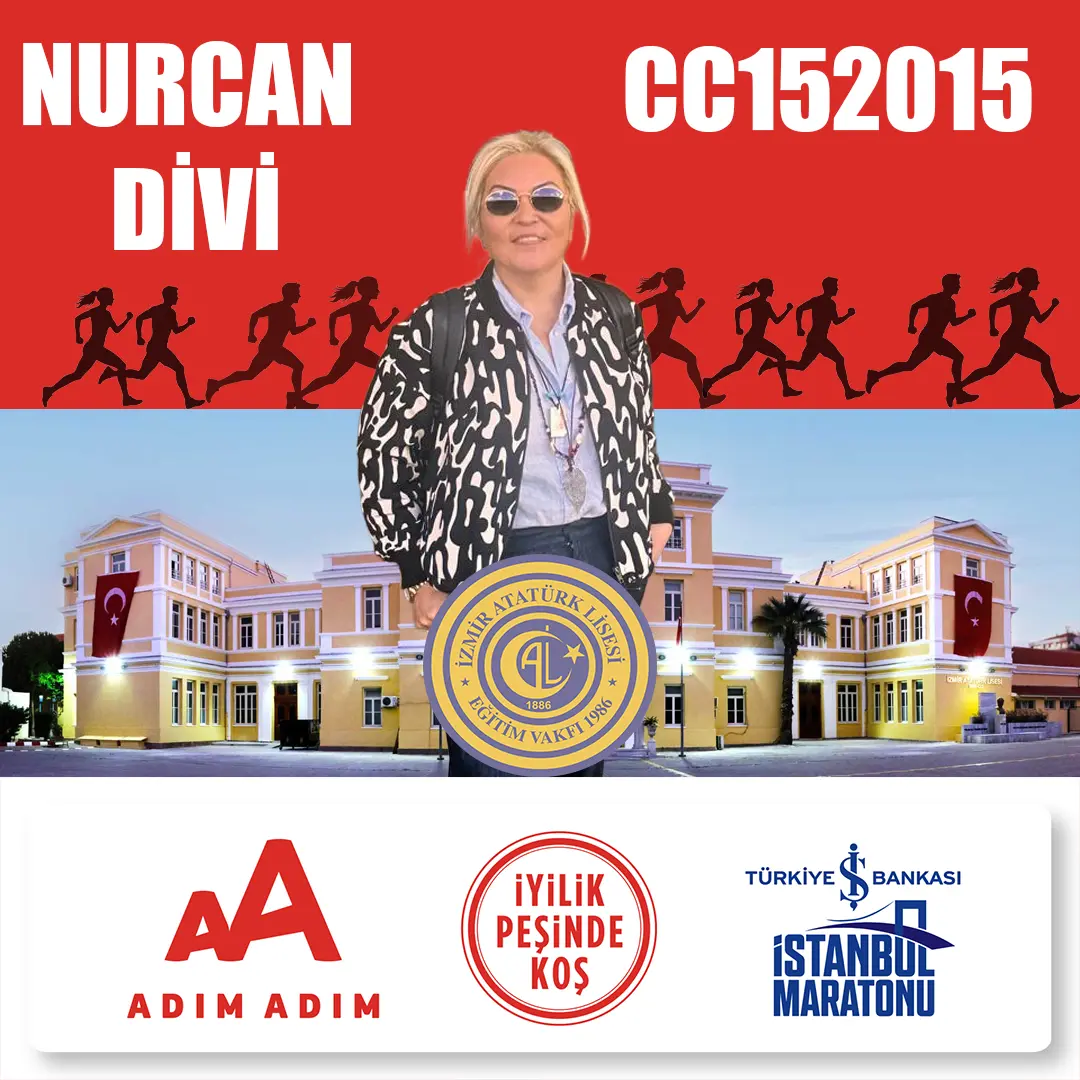 Nurcan Divi — İZALEV maraton kampanyası CC152015