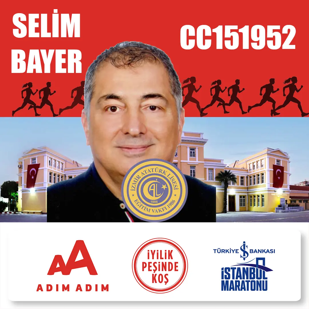 Selim Bayer — İZALEV maraton kampanyası CC151952