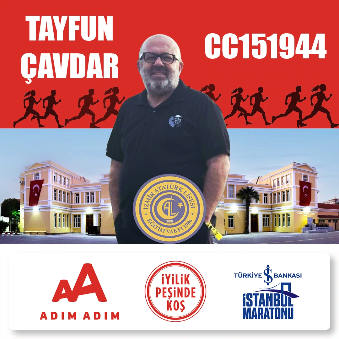 Tayfun Çavdar — İZALEV maraton kampanyası CC151944