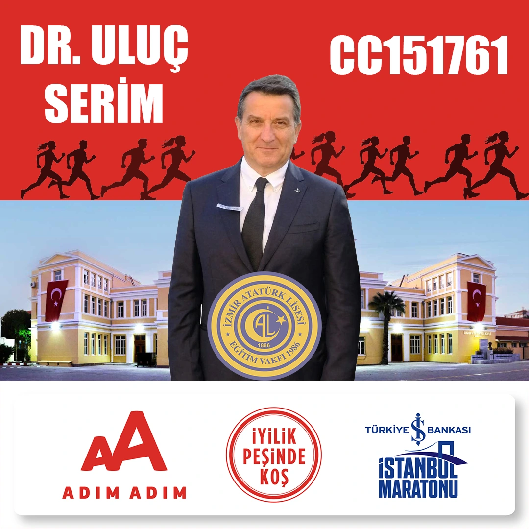 Dr. Uluç Serim — İZALEV maraton kampanyası CC151761